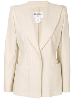 wide lapel blazer Chanel Vintage