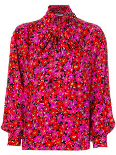 floral print blouse Yves Saint Laurent Vintage