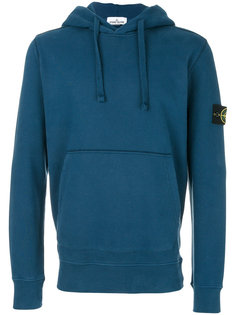 logo tab hoodie Stone Island