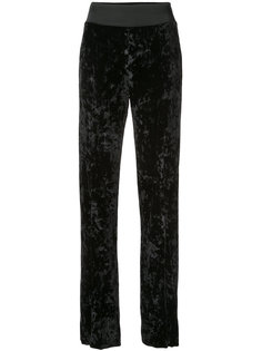 front slit velvet pants Jonathan Simkhai