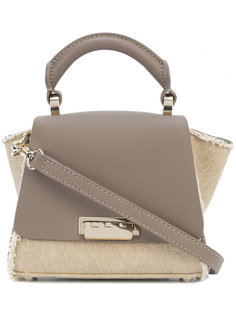 raw edge mini tote bag Zac Zac Posen