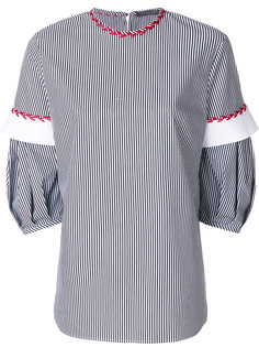 striped blouse Alexander McQueen