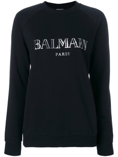 толстовка с логотипом  Balmain