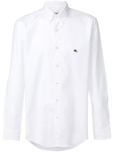 tonal embroidered pattern shirt Etro