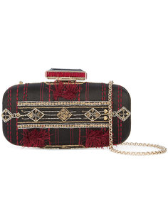Goa embellished and embroidered clutch Oscar de la Renta