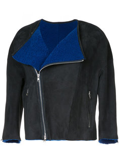 zip up cropped coat  Astraet