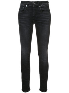 stonewashed skinny jeans R13