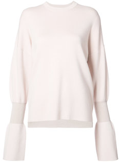 flared sleeve top Tibi