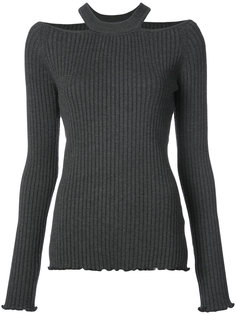 cutout ribbed top Jason Wu