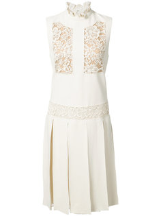 lace trim dress Elie Saab