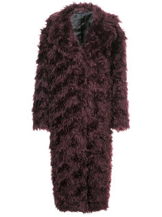 fur fitted coat Maison Margiela