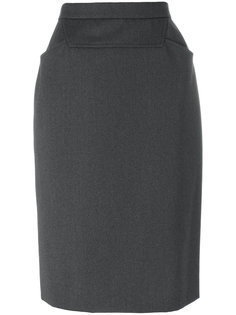 fitted pencil skirt Chanel Vintage