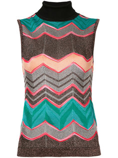 топ с узором зигзаг  Missoni