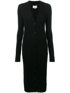 длинный кардиган в рубчик  Maison Margiela