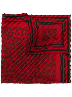 pleated Anagram print scarf Loewe