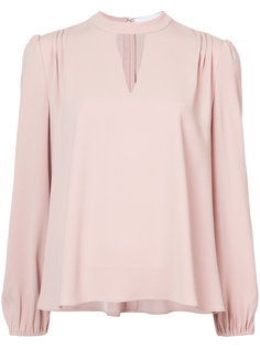 keyhole detail blouse Co