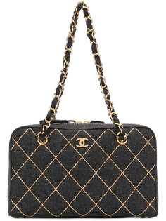 Surpiqué handbag Chanel Vintage
