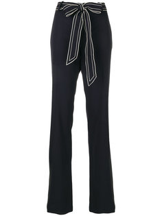 flared belt trousers Victoria Victoria Beckham