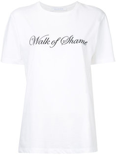 logo print T-shirt Walk Of Shame