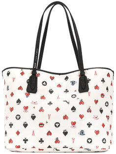 cards printed tote bag Bally