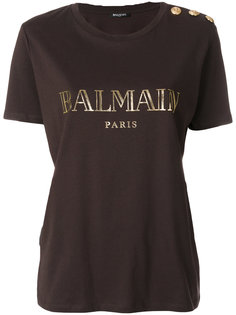 logo printed T-shirt Balmain