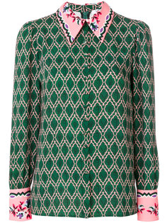 приталенная блузка с вышивкой  Vivetta