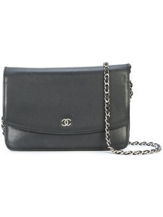 Chanel Black Caviar Sevruga WOC Wallet On Chain Chanel Vintage