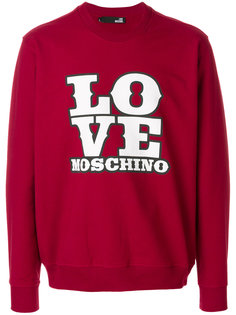 толстовка с принтом Love Moschino