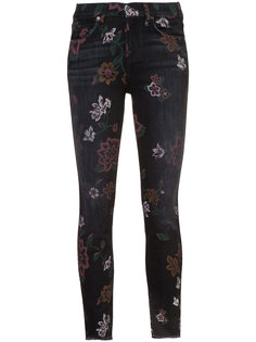 jeans with floral print 7 For All Mankind
