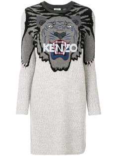 платье-свитер с тигром  Kenzo