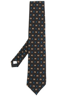 галстук с квадратным принтом Lardini