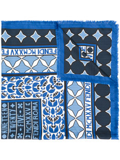 printed scarf Fendi