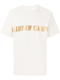 metallic stripe T-shirt Universal Works