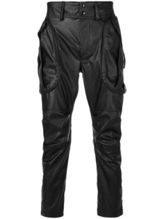 faux leather trousers Faith Connexion