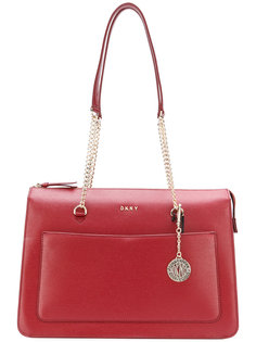 chain handle shoulder bag DKNY