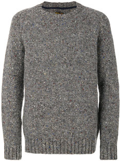 speckled crew neck jumper Barbour