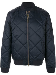 quilted bomber jacket Barbour