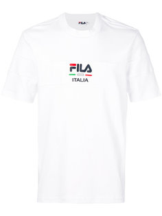 футболка с принтом логотипа Fila