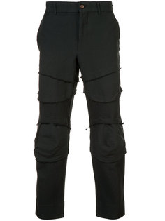 deconstructed panelled trousers Comme Des Garçons Homme Plus