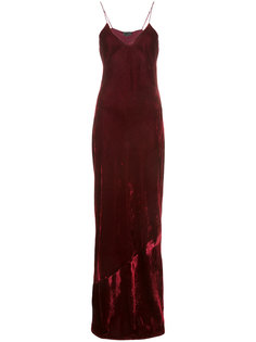 velvet Sasha gown Nili Lotan