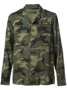 камуфляжная рубашка Amiri