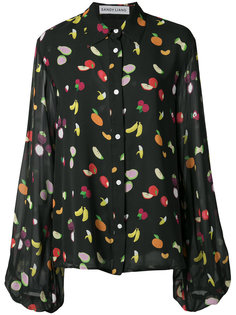 fruit print blouse Sandy Liang
