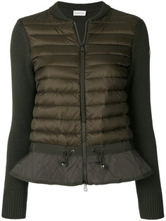 padded front knitted cardigan Moncler