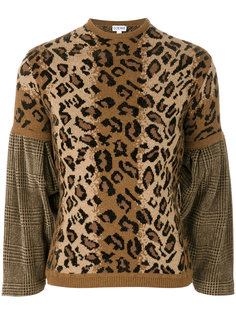 leopard print jumper  Loewe