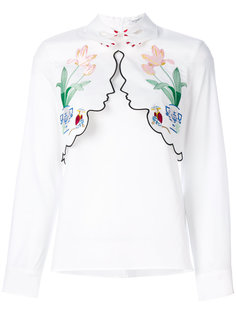 embroidered detail blouse Vivetta