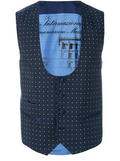dot effect waistcoat Al Duca D’Aosta 1902