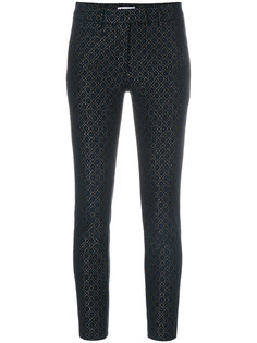 брюки с узором  Dondup