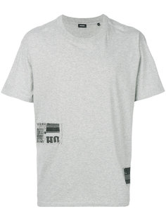 футболка с нашивками Diesel