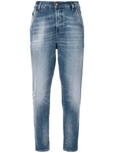 прямые укороченные джинсы  Diesel