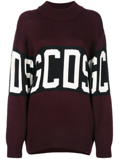 свитер с вышитым логотипом  Gcds